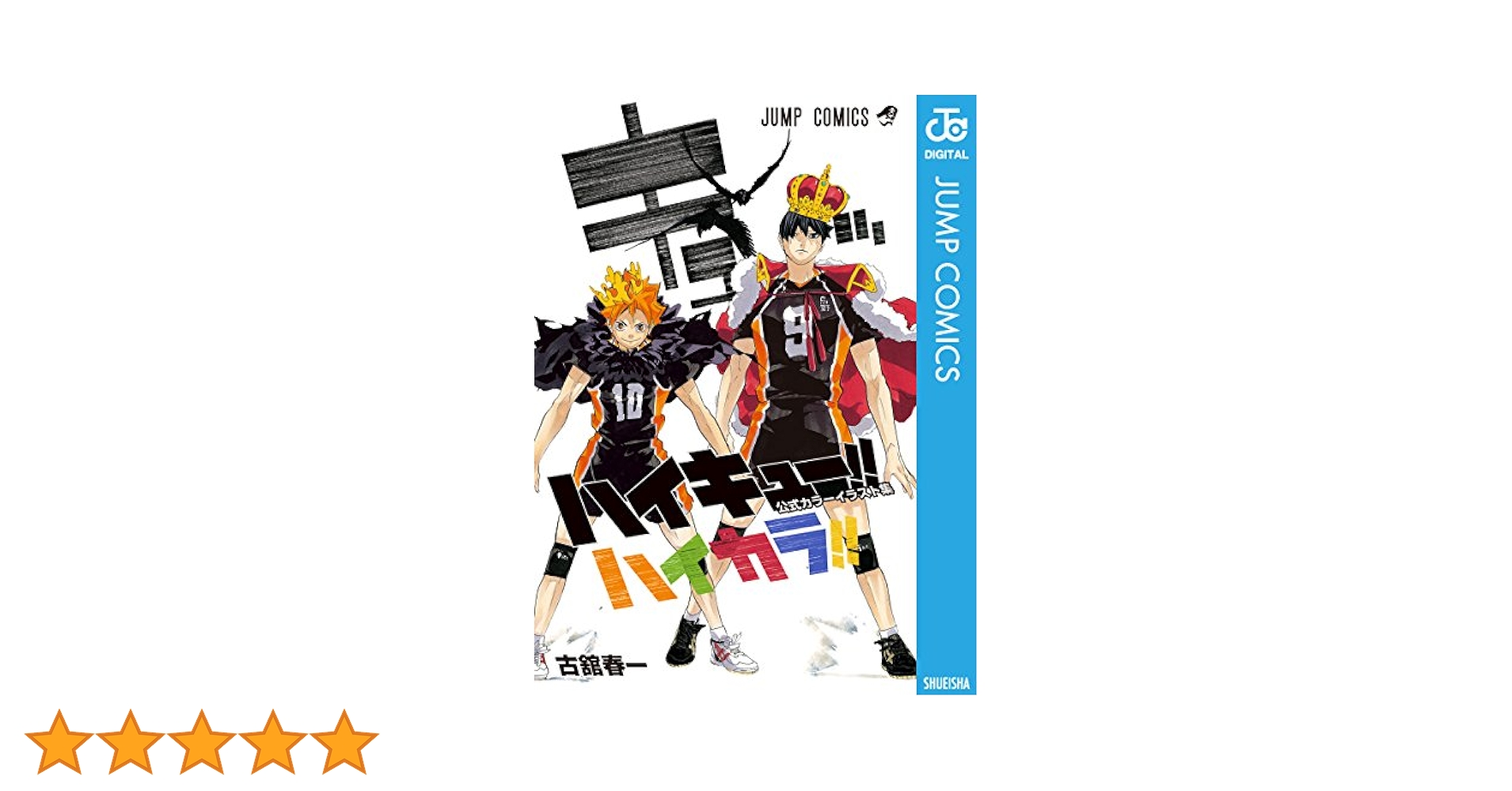 Amazon.co.jp: ハイキュー!! 公式カラーイラスト集 ハイカラ